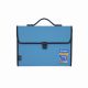 MAXI EXPANSION FILE WITH HANDLE TURQUOISE