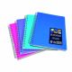 MAXI WIRE-O-COLORED PP NOTEBOOK A5 80 SHEET