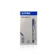 MAXI ROLLER PEN 0.5MM NEEDLE TIP BLUE 12PC