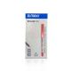 MAXI ROLLER PEN 0.7MM NEEDLE TIP RED 12PC