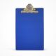 MAXI PP BUTTERFLY CLIP SINGLE F/S CLIPBOARD BLUE