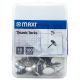 MAXI THUMB TACKS 10MM 100 PCS SILVER