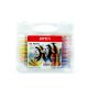 TITI OIL PASTELS 36COLOR 75MM HEXAGONAL IN PP CASE